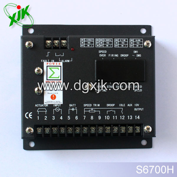 Original generator speed control board S6700H